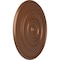 Ekena Millwork Traditional Reece Ceiling Medallion (Canopies up to 5 7/8"), 24 3/8"OD x 1 1/8"P, Polished Copper CM24REPOS - alternate 3